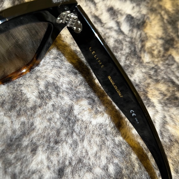 Celine Cat-Eye Black & Brown Sunglasses! - Picture 11 of 14